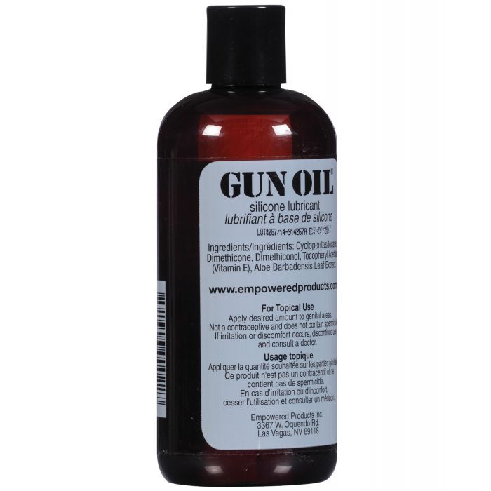 Gun Oil Silicone Lubricant - All Sizes