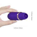 Honey Play Box Abby Mini Clitoral Vibrator in Blue/Purple Color
