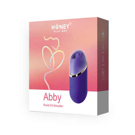 Honey Play Box Abby Mini Clit Tongue Licking Vibrator