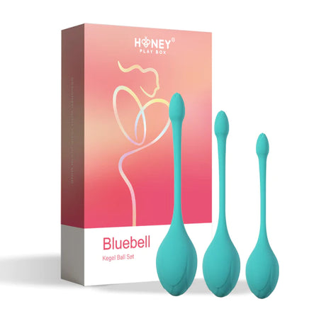 Honey Play Box Bluebell Weighted Kegel Ball 3-Piece Set