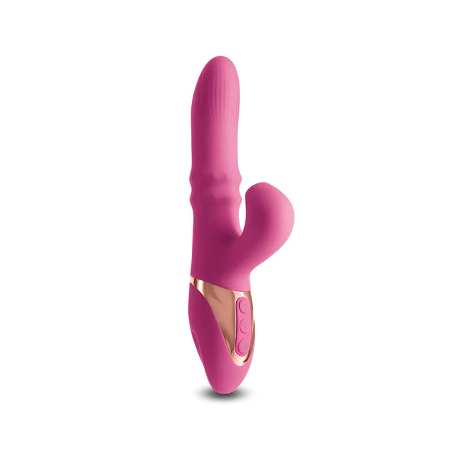 INYA Enamour Thrusting Vibrator - Pink