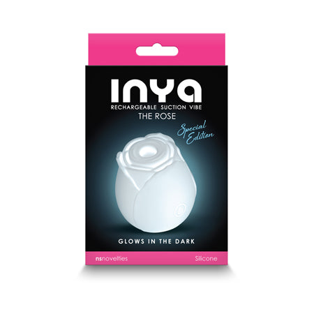 Special Edition INYA The Rose Suction Vibe - Glow in the Dark Rose