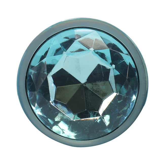 International Paris Blue Jeweled Metal Anal Plug Set