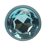 International Paris Blue Jeweled Metal Anal Plug Set