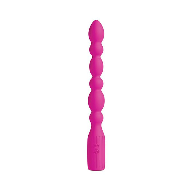 pink silicone anal beads that vibrates