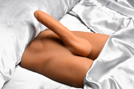 Jock Ass Masturbator with Posable 7 in. Dildo