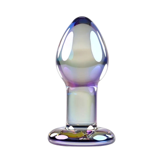 Playboy Jewels Glass Plug Iridescent