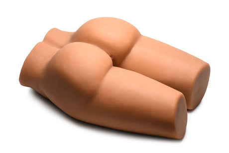 Jock Poseable Torso with Thrusting Posable 7 in. Silicone Dildo