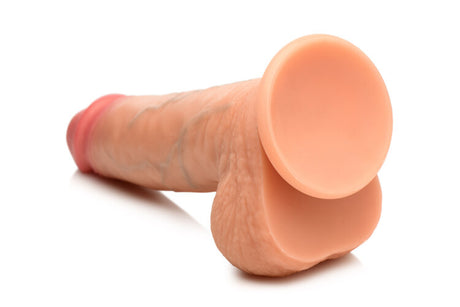 Jock Real Skin Dual Density Silicone 8 inch Dildo