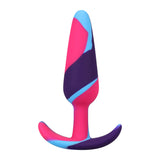 colorful silicone 5 inch butt plug