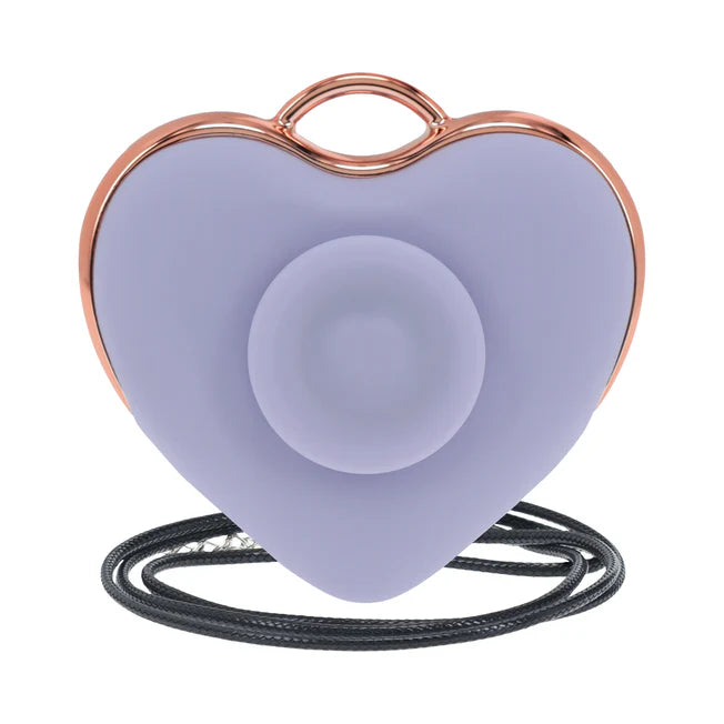 LoveLine Luvie AirTap Heart Shaped Vibrator in Lavender or Light Blue Colors