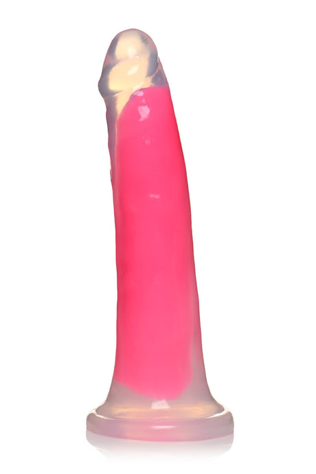 Lollicock Glow in the Dark 7 in. Silicone Dildo - All Colors