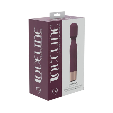 LoveLine Glamour Mini Wand Vibrator