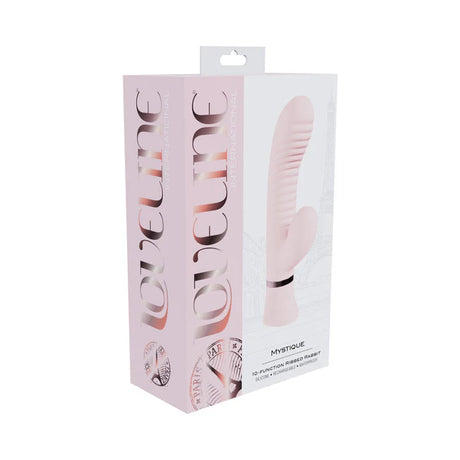 Loveline Mystique Ribbed Rabbit Dual Vibe