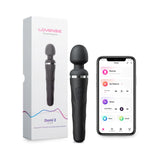 Lovense Domi 2 Bluetooth Wand Vibrator Tazzle Lovense Domi 2 Bluetooth Wand Vibrator Tazzle