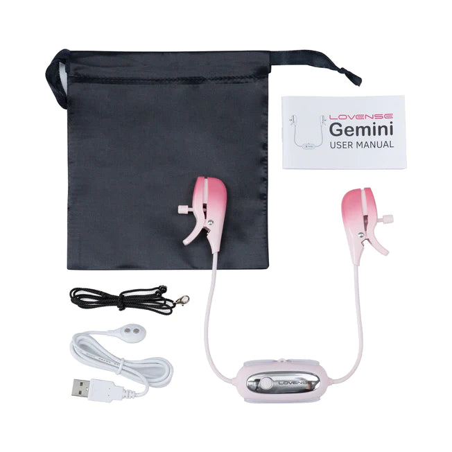 Lovense Gemini Bluetooth Vibrating Nipple Clamps