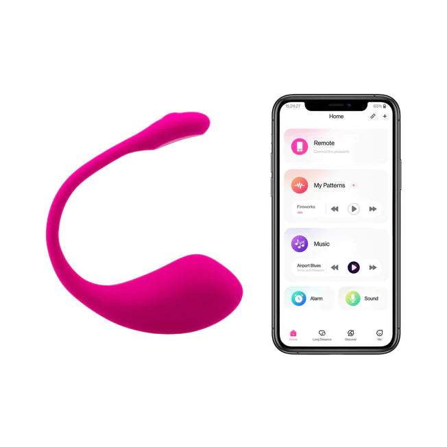 Lovense Lush 2 Wearable Egg Vibrator Tazzle Lovense Lush 2 Wearable Egg Vibrator Tazzle