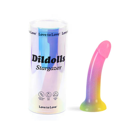 Dildolls Silicone Suction Dildo - Stargazer