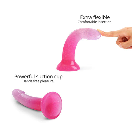 Dildolls Silicone Suction Dildo - Sunrise