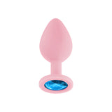 Luv Inc JP32 Jeweled Plug With 3 Stones - Medium