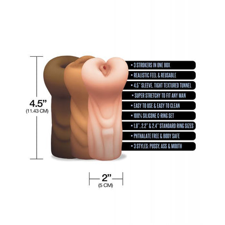 MSTR B8 Stroker and C-Ring Set