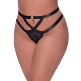 Rude Awakening Cheeky Panty Black - All SIzes