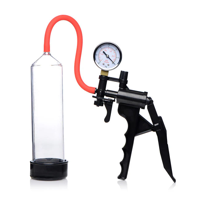 Master Series Penis Pump With Pressure Gauge