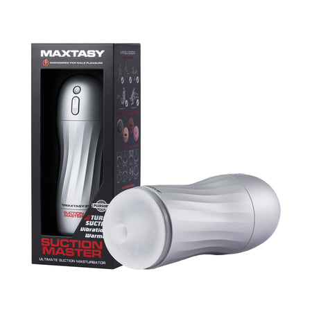 Maxtasy Suction Master Stroker - Clear