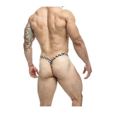 Men's Checkered Y Buns Thong