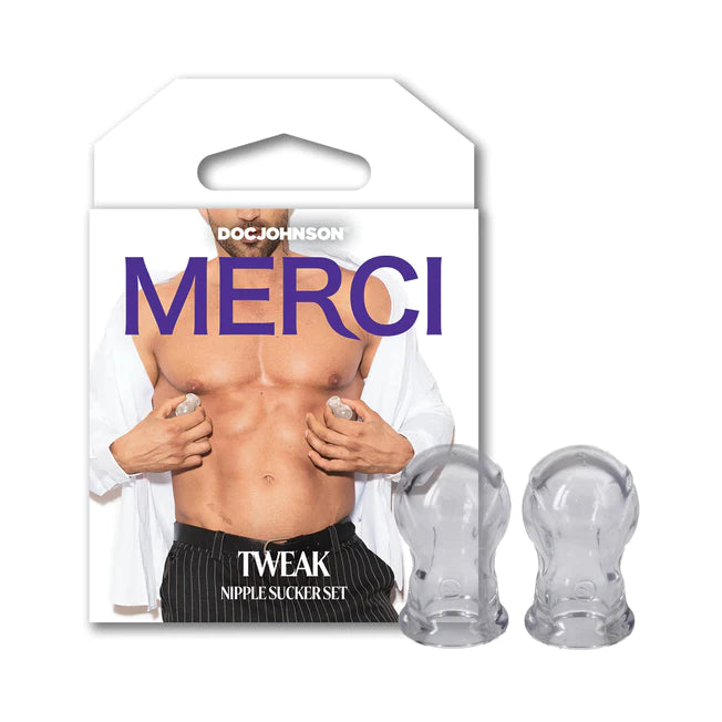 Merci Tweak Clear Nipple Suckers Tazzle Merci Tweak Clear Nipple Suckers Tazzle