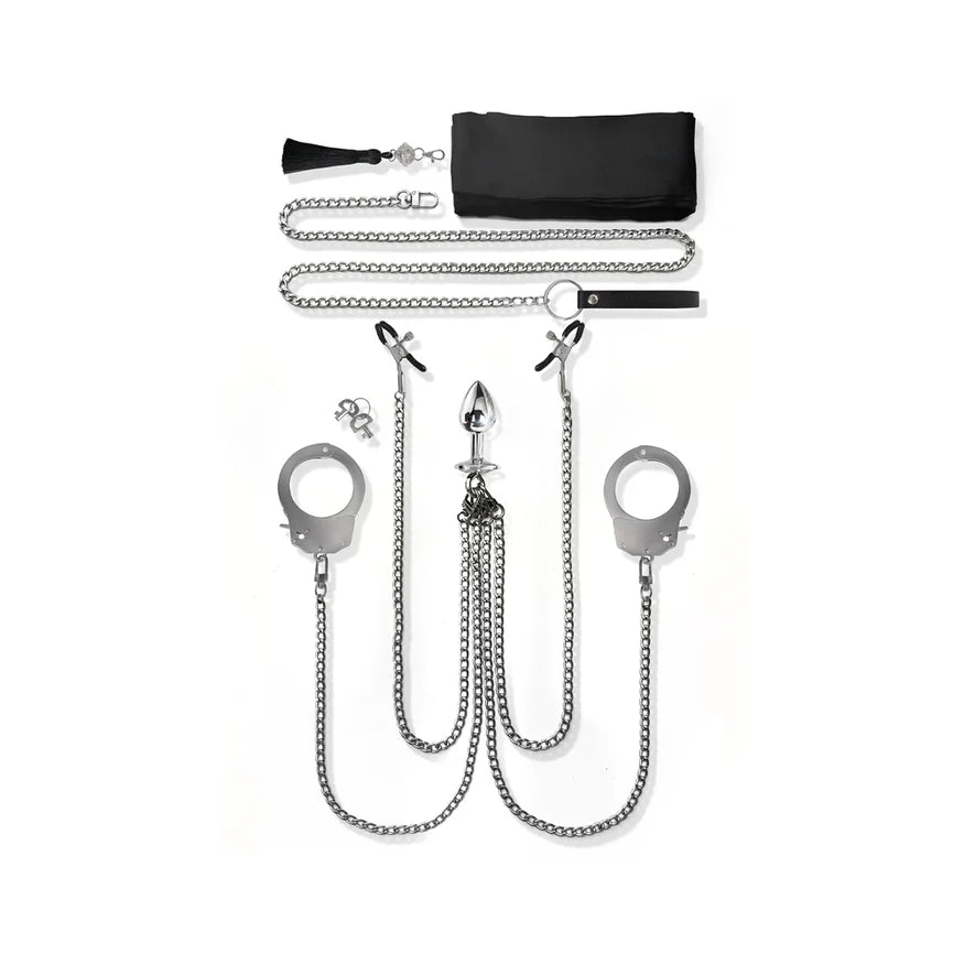 Nixie 8-Piece Metal Bondage Kit