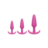 Mood Naughty 1 Anal Plug Trainer Set - Pink