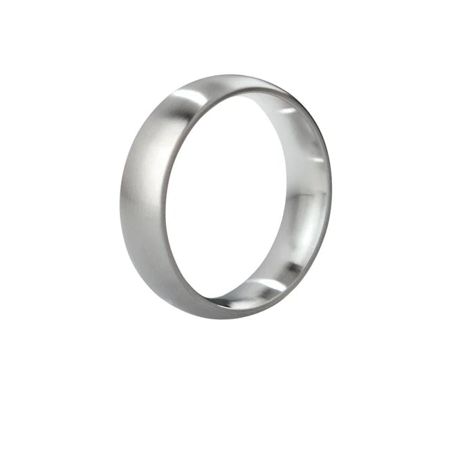 Mystim Earl Brushed Stainless Steel Cock Ring 51mm