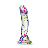 Neo Elite Hanky Panky 7.5 in. Glow In The Dark Confetti Dildo