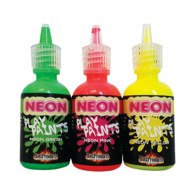 Neon Body Paints - 3pk