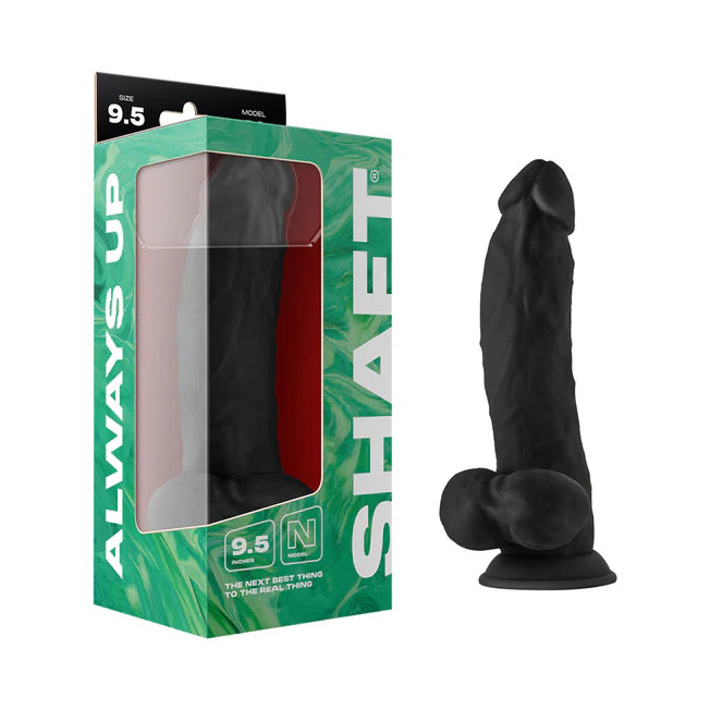 Shaft Model N Liquid Silicone Dildo With Balls 9.5 inch