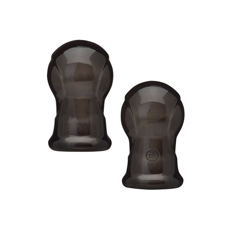 Two Black Silicone Nipple Teasers