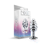 Nixie Honey Dipper Ribbed Metal Butt Plug - All Sizes