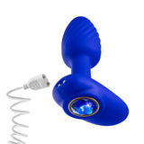 Oh My Gem Mystery Vibrating Plug - Sapphire