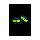 Ouch! Glow in the Dark Bonded Leather Handcuffs