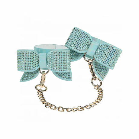 Ouch! Paris Collection Handcuffs - Light Blue