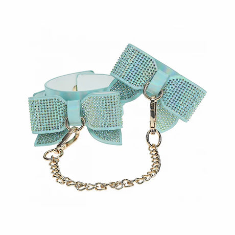 Ouch! Paris Collection Ankle Cuffs - Light Blue