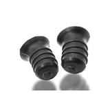 two black silicone ripped nipple suckers from oxballs