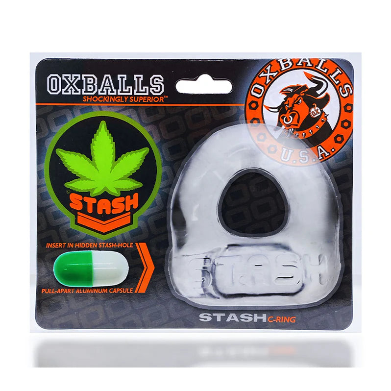 Oxballs Stash Clear Cockring