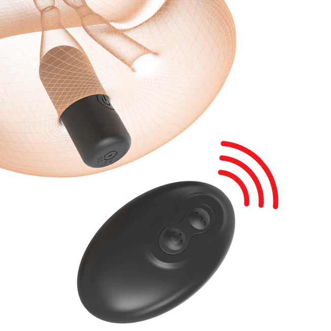 PDX Plus Double Pounder Vibrating Squeeze Stroker
