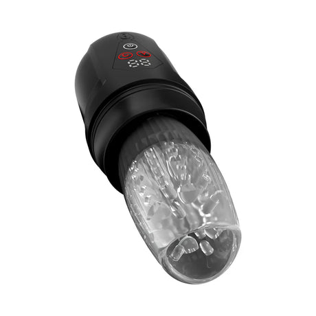 clear automatic masturbator so you can see yourself inside it while being used