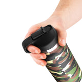 PDX Plus Fap Flask Discreet Water Bottle Stroker Frosted - Camo