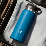 PDX Plus Fuck Flask Discreet Bottle Stroker Brown - Blue