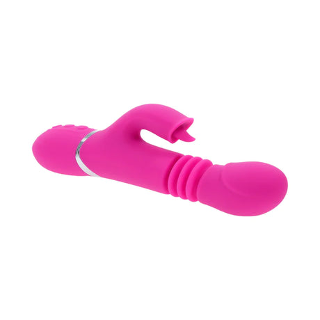 Pink Dragon Thrusting Dual Stimulator