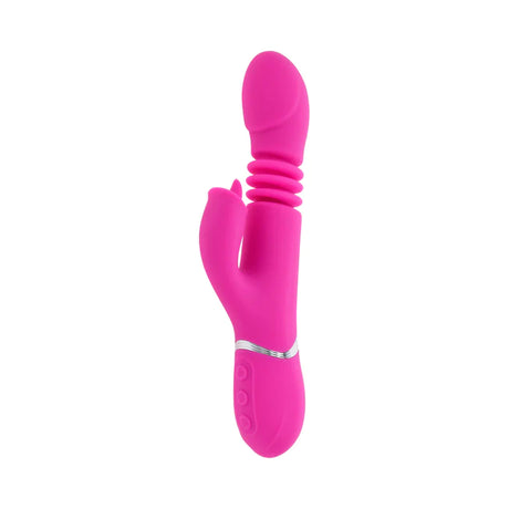 Pink Dragon Thrusting Dual Stimulator